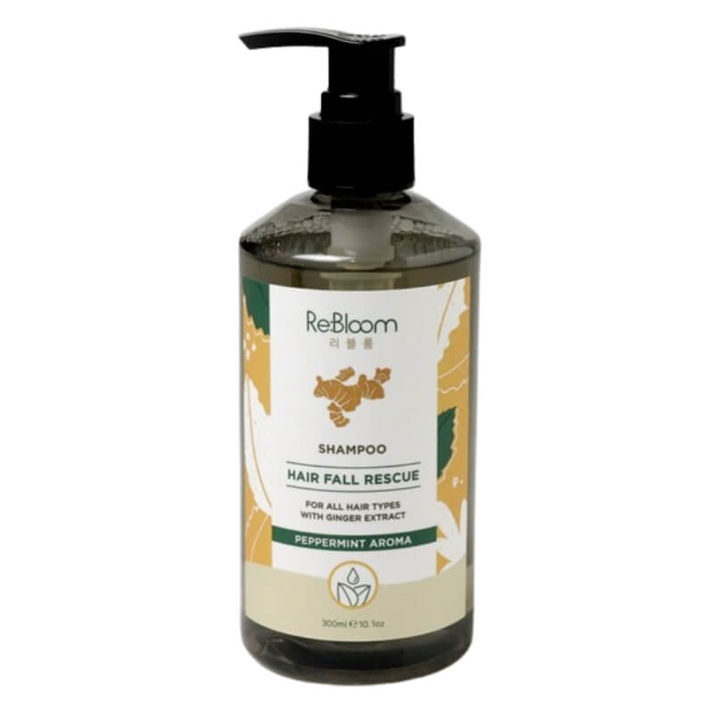 Bare Living Re:Bloom Hair Fall Rescue Shampoo 300ml + Scalp Revitalizing Essence Tonic 120ml + Hair Fall Treatment Mask 300ml Set